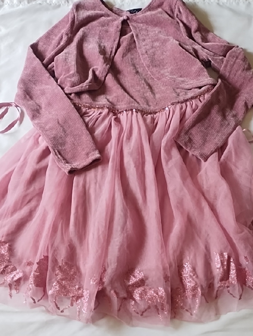 Girls Lilt Ballerina Unicorn Tulle Dress